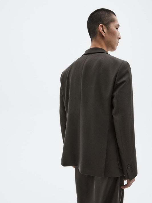 Suit blazer with notch lapel - LIMITED