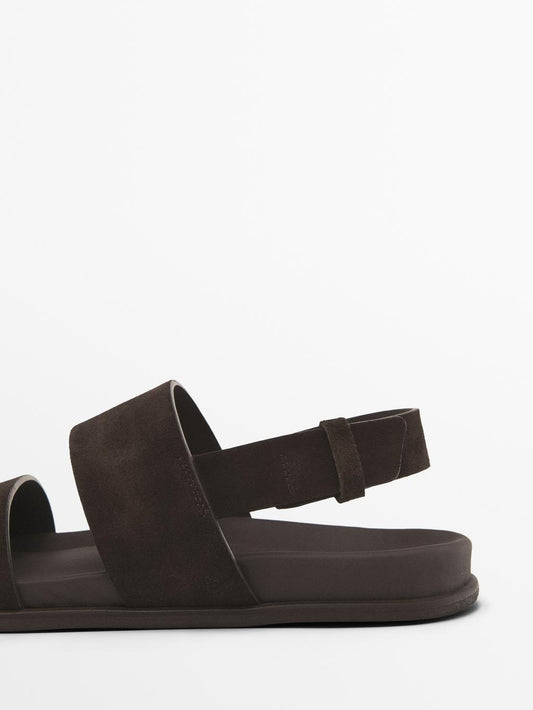 Split-leather slides