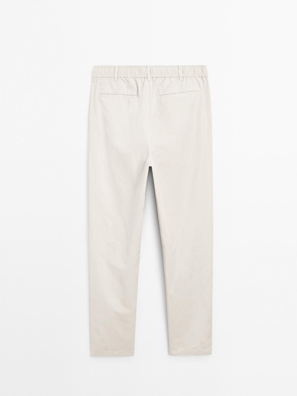 Cotton blend joggers