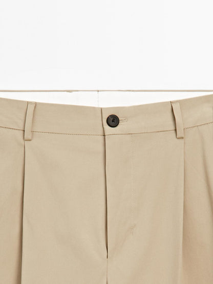 Relaxed-fit trousers with dart detail