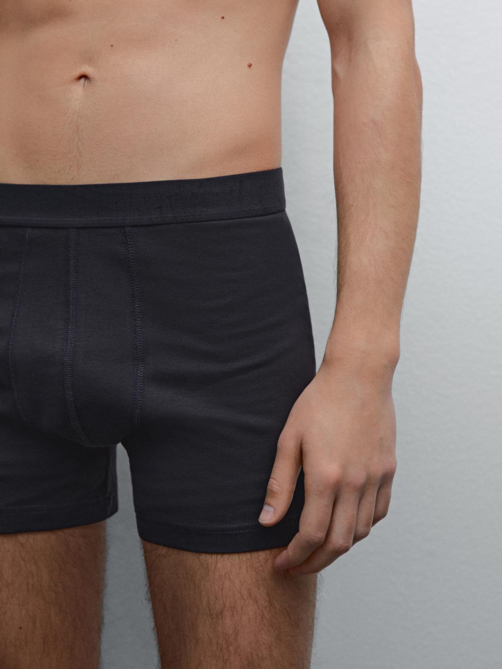 Cotton blend boxers