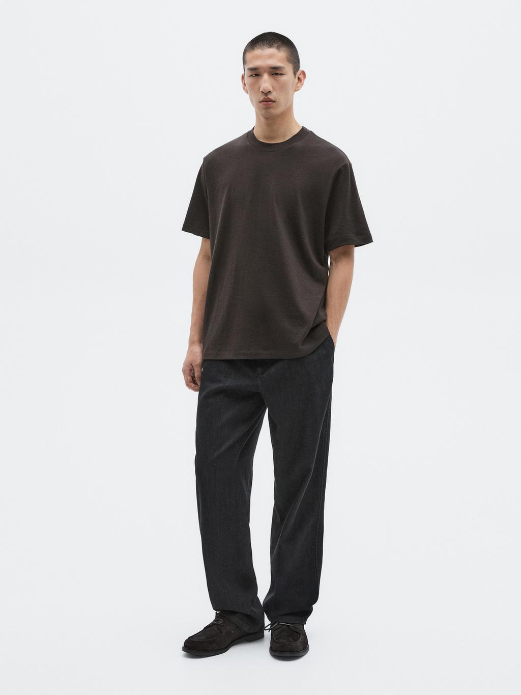 Short sleeve cotton blend T-shirt - LIMITED