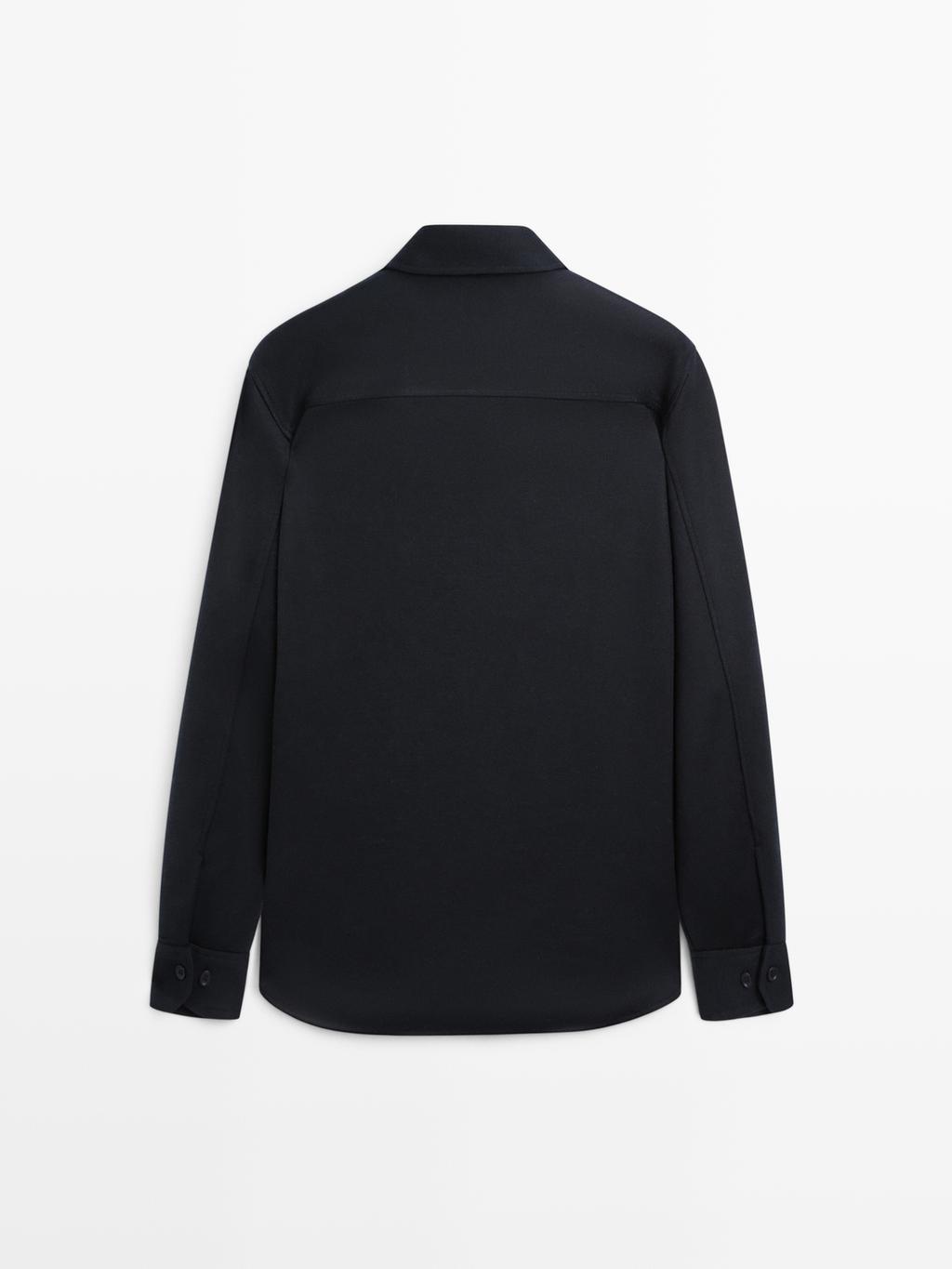 Overshirt with chest pockets