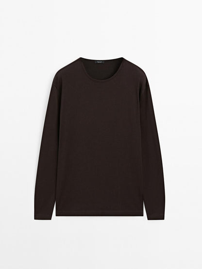 Heavy weight long sleeve T-shirt