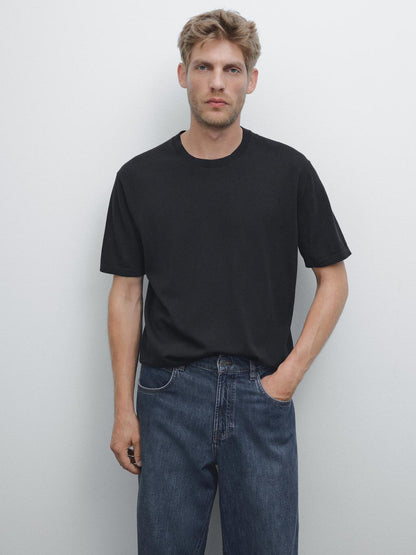 100% cotton knit T-shirt