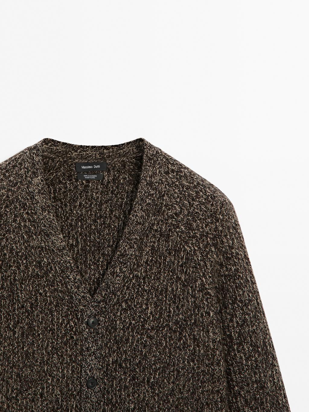 100% cashmere cardigan
