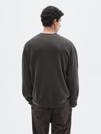 Knit wool and cashmere blend sweater - LIMITED