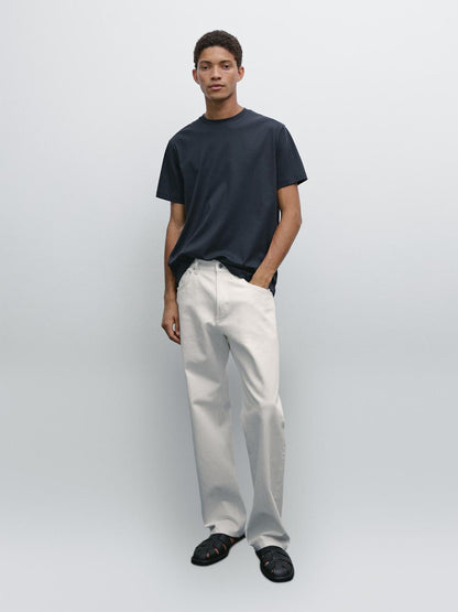 100% mercerised cotton T-shirt