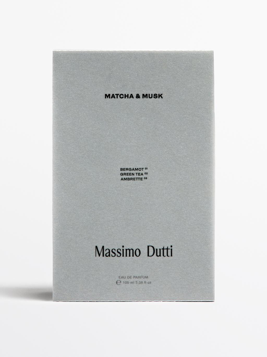 (100 ML) MASSIMO DUTTI MATCHA & MUSK EAU DE PARFUM