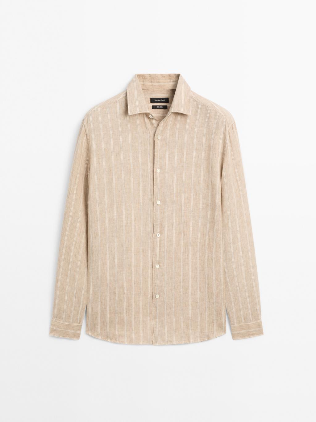 Regular fit double-stripe shirt