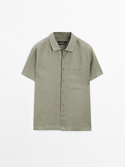 Regular fit short sleeve shirt