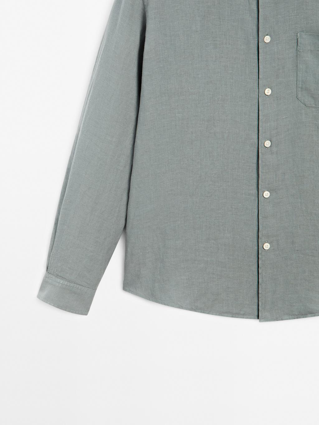 Regular fit shirt with pocket detail