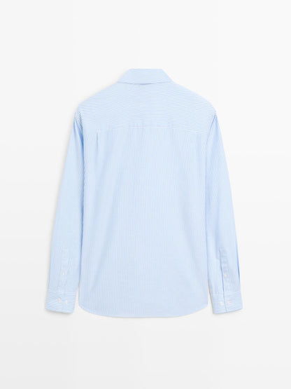 100% cotton Oxford shirt