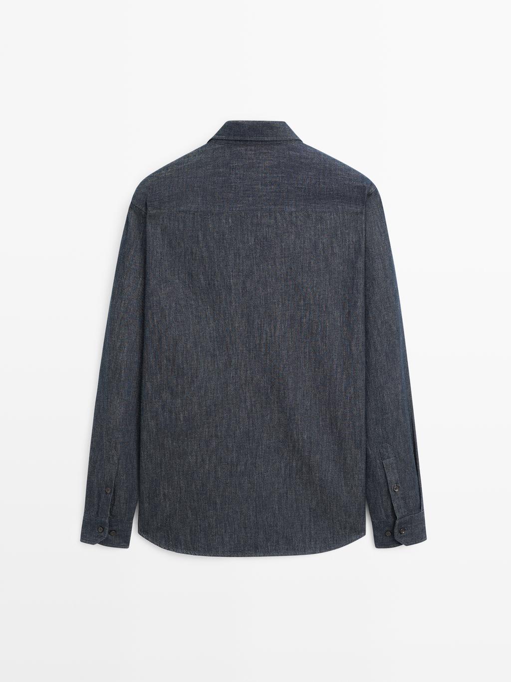 Heavy weight denim shirt