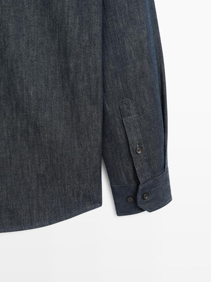 Heavy weight denim shirt