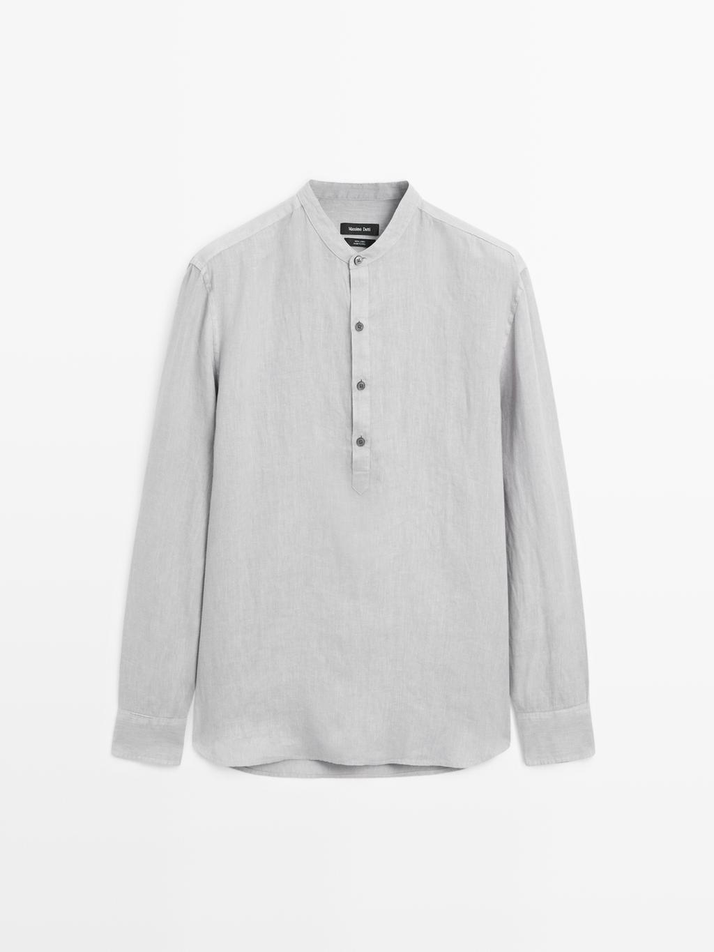 100% linen shirt