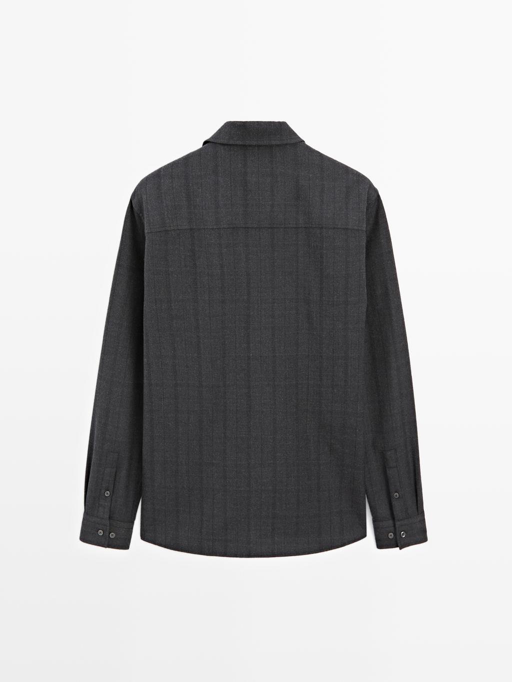 Regular fit check shirt