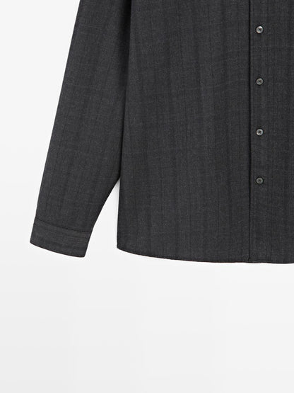 Regular fit check shirt