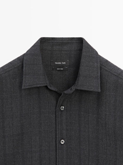 Regular fit check shirt