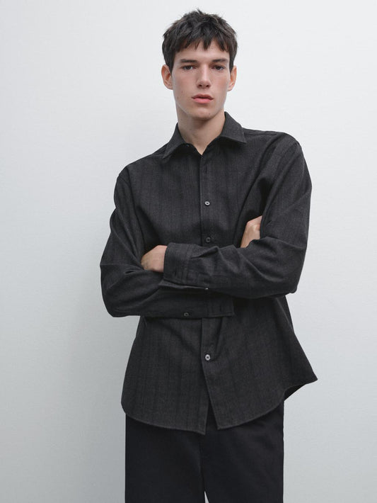 Regular fit check shirt