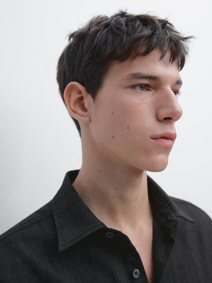 Regular fit check shirt