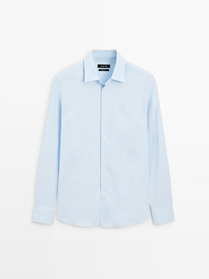 Slim fit stretch shirt