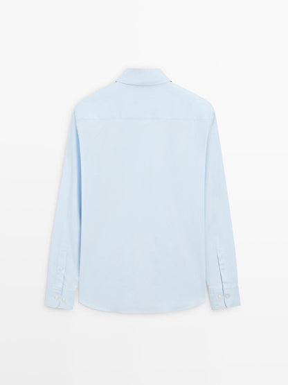 Slim fit stretch shirt