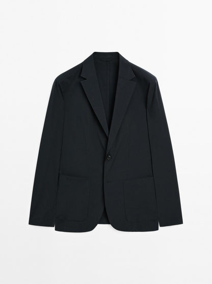 Lightweight technical blazer