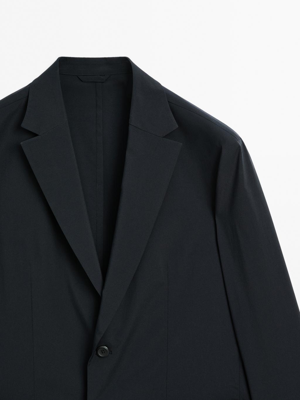 Lightweight technical blazer