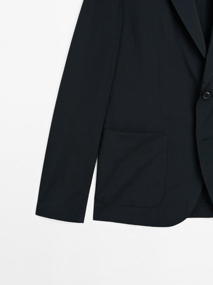 Lightweight technical blazer