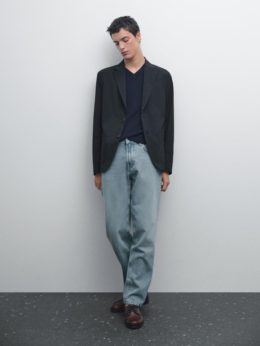 Lightweight technical blazer