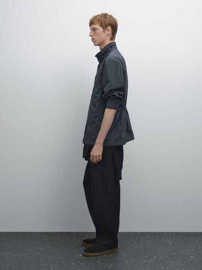 Technical fabric jacket