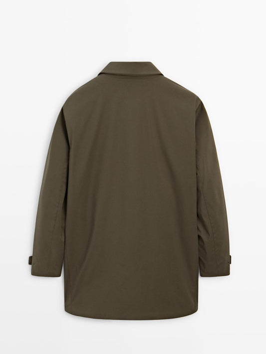 Water-repellent and windproof parka