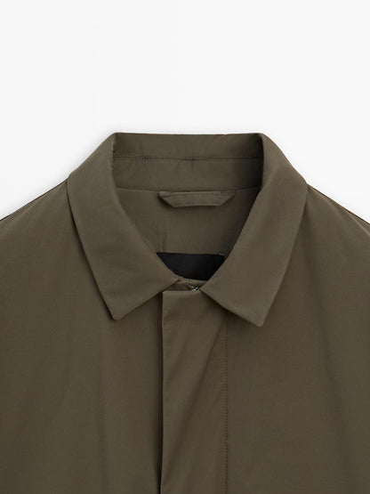 Water-repellent and windproof parka