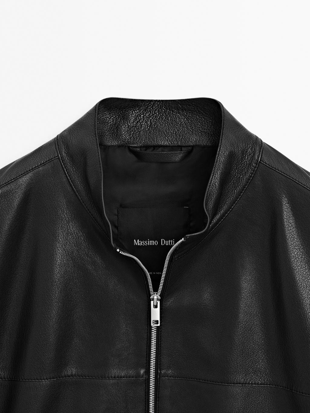 Nappa sheepskin jacket