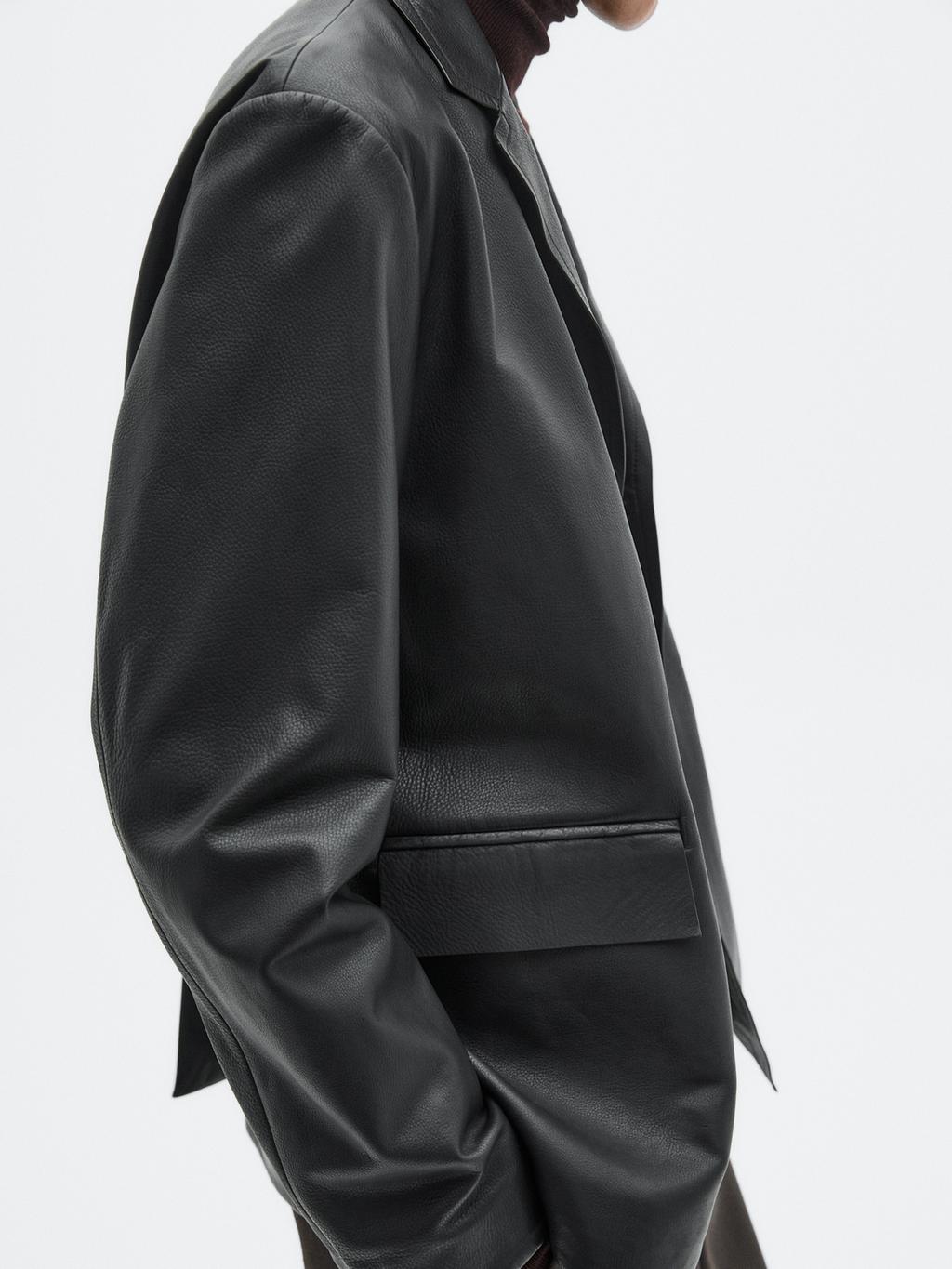 Nappa leather blazer - LIMITED