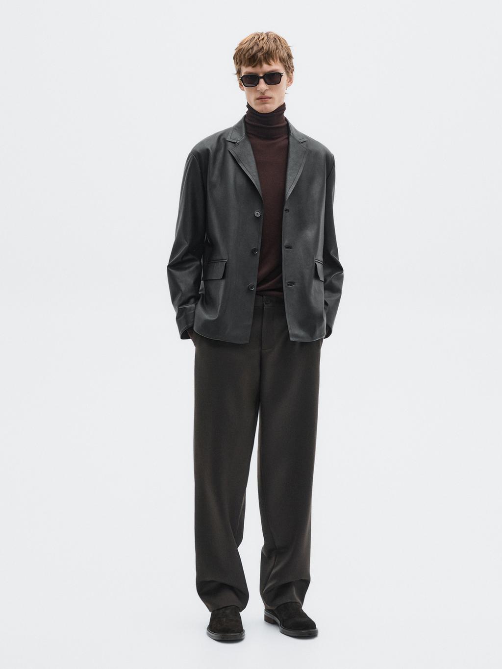 Nappa leather blazer - LIMITED