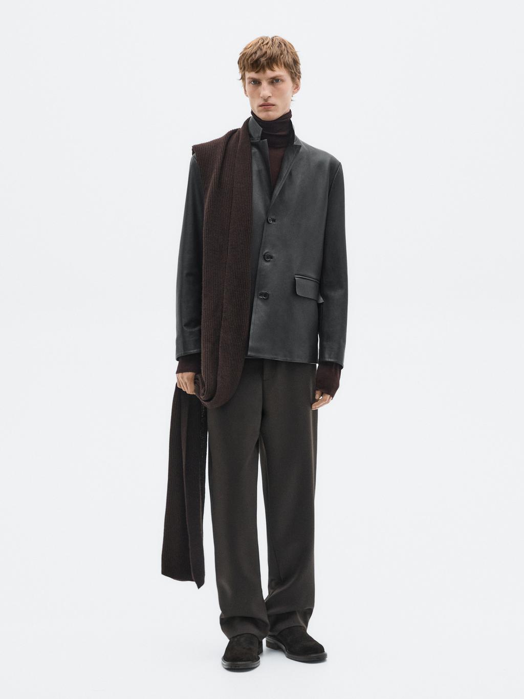 Nappa leather blazer - LIMITED