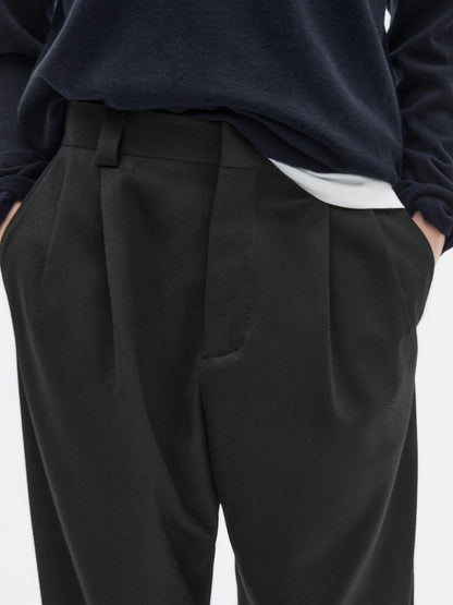 Flannel suit trousers - LIMITED