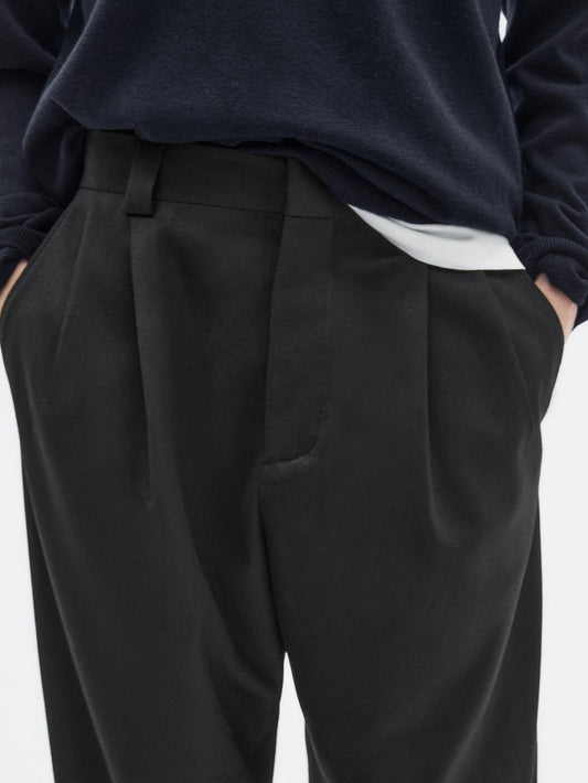 Flannel suit trousers - LIMITED