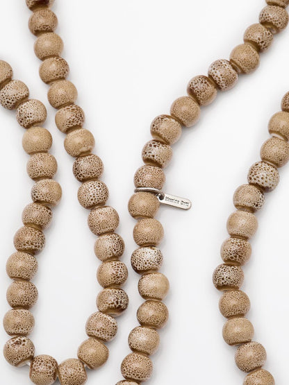 Ceramic bead necklace