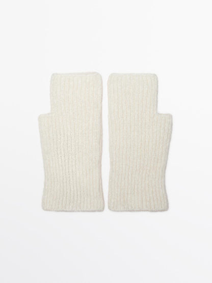Alpaca blend mittens