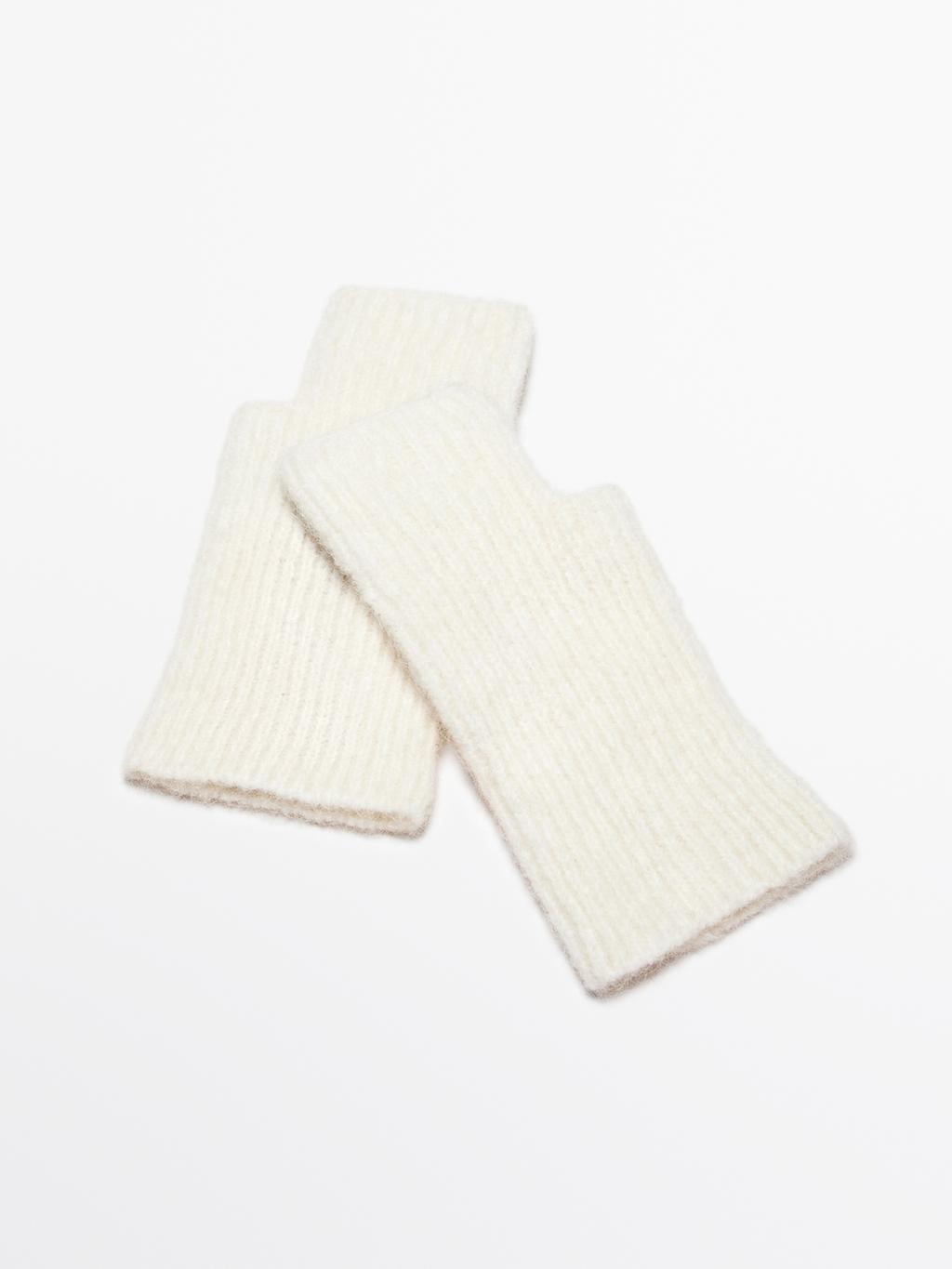 Alpaca blend mittens