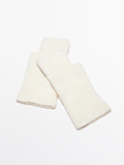 Alpaca blend mittens