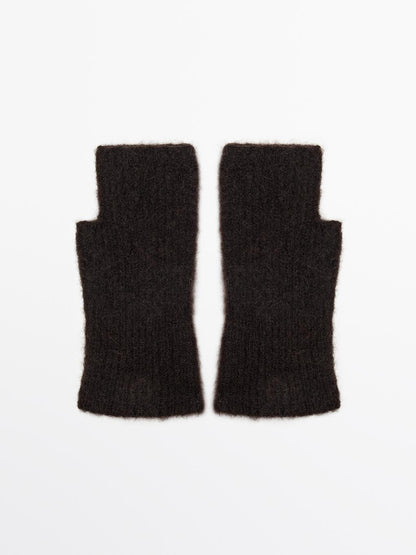 Alpaca blend mittens