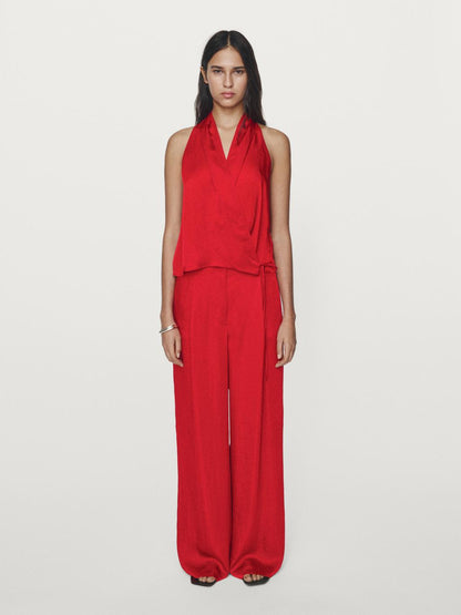 Flowing palazzo trousers