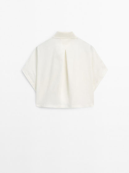 Short sleeve bat sleeve shirt