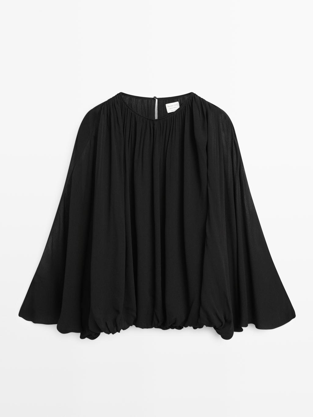Flowing balloon blouse - Limited