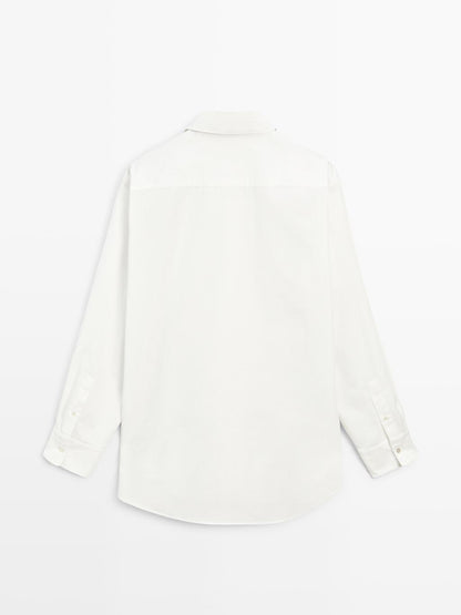 Long loose-fitting shirt - LIMITED