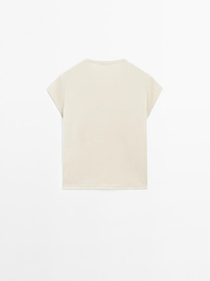 100% mercerised cotton short sleeve T-shirt